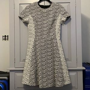 Banana Republic Dresses Banana Republic Black And White Dot A Line Dress